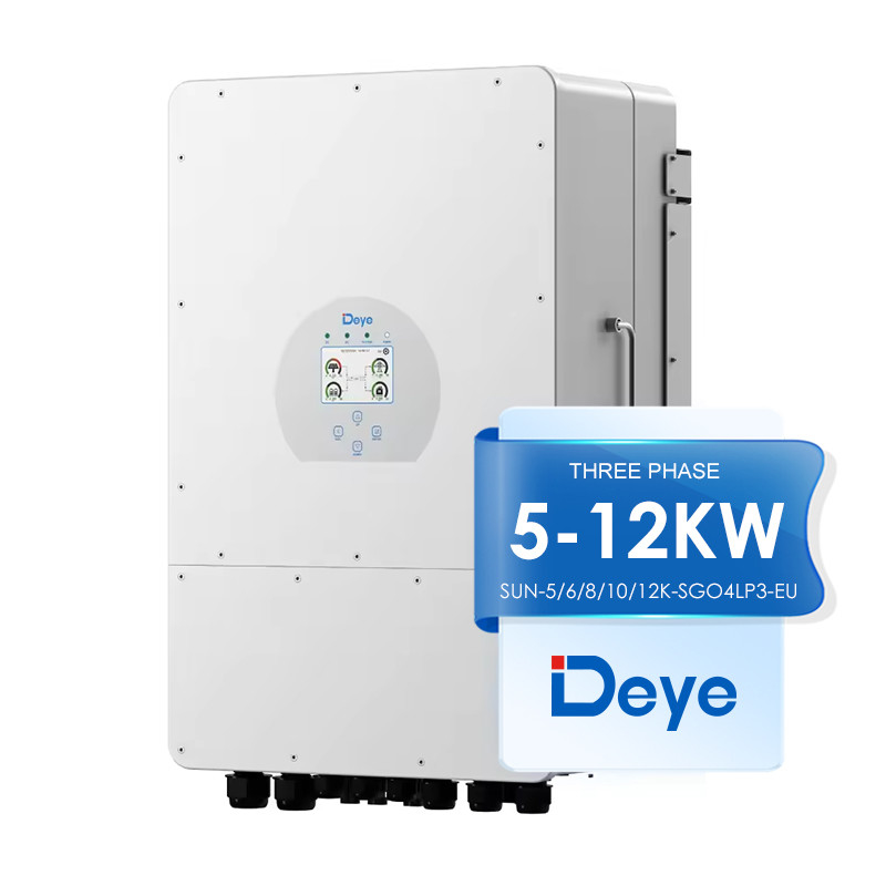 360V 입력 전압 Deye SUN-12K-SG04LP3-EU 하이브리드 태양 시스템 필수 인버터