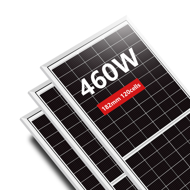 아모솔라 A 등급 48V 450w 460w OEM 주문 HJT 셀을위한 단 결정 태양 전지 패널