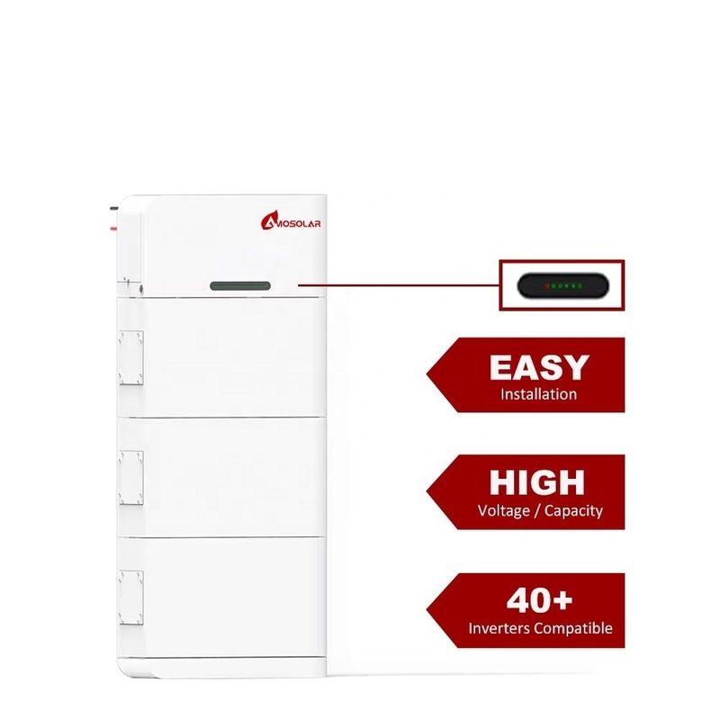 10kwh 15kwh 20kwh 고전압 LFP 리?? 철포스파트 쌓일 수 있는 재충전 배터리
