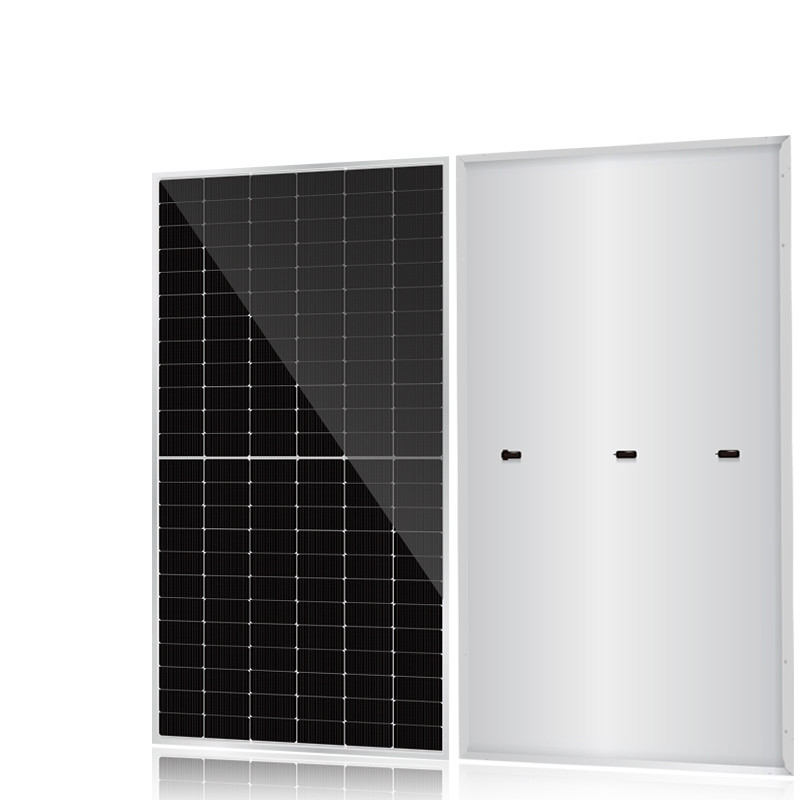 반전지 모노 550W 575W 580W 590W N형 태양 전지 패널 지붕 및 IP68 연결 상자