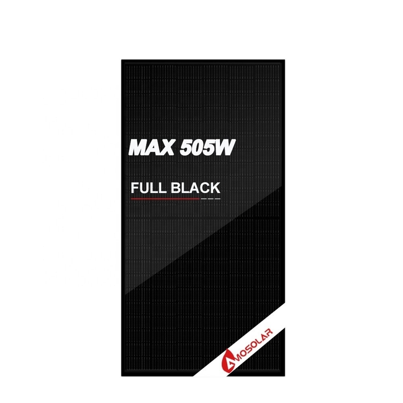 460W 480W 500W 550W 580W 650W CE TUV INMETRO ETL 인증과 함께 검은색 태양 전지 패널