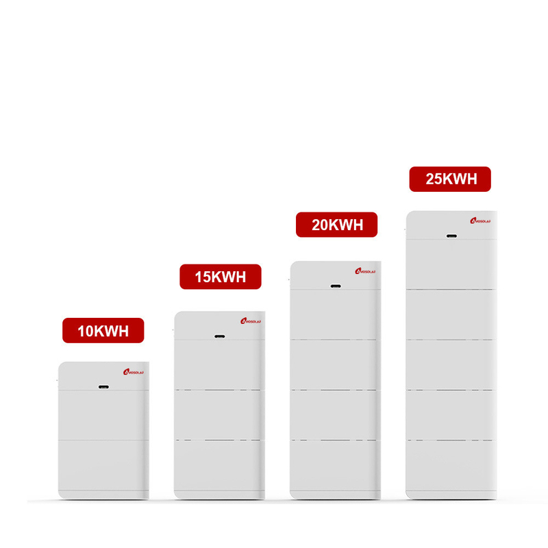 태양 에너지 저장 시스템용 스플릿 리?? 철화강 배터리 스택 20kWh/25kWh