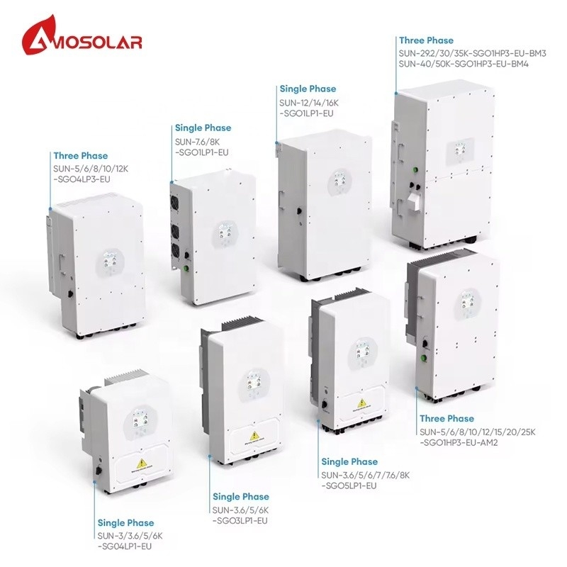 단일 단계 문자열 태양 전지 인버터 6kw 220V/230V/240V 출력 및 태양 전지 변환