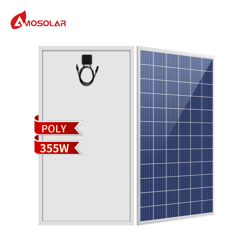 PERC 테크놀로지 330w 340w 350w 400w 태양광 PV 패널 가정용 지상 장착 시스템