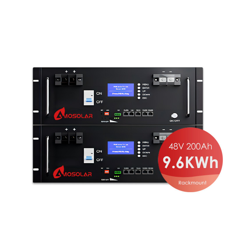 100Ah 200Ah 딥 사이클 5KW 10KW 48V 51.2V 서버 랙 마운트 가정용 태양광 저장 배터리