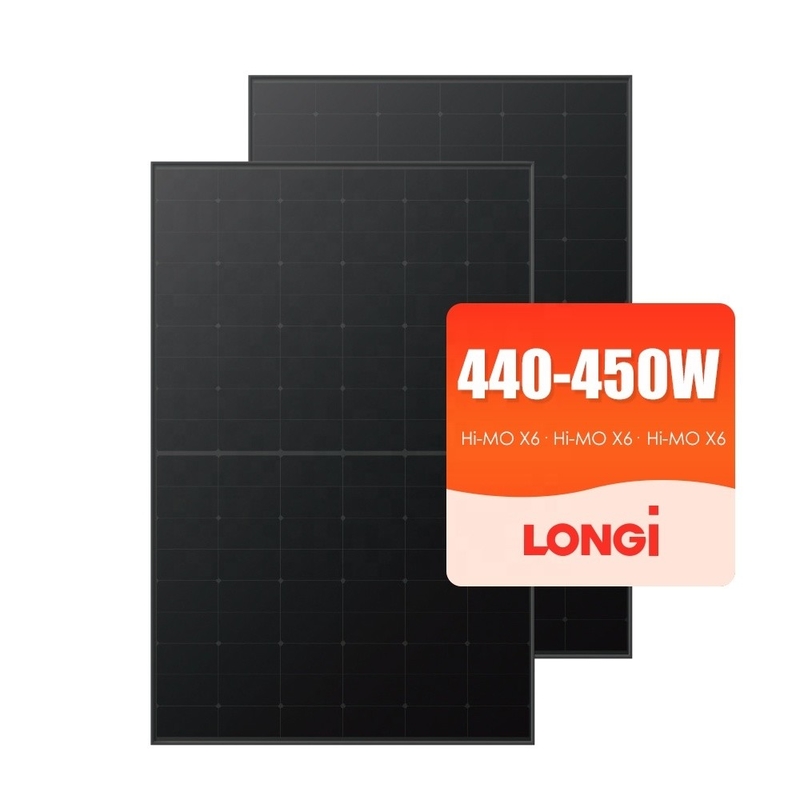 PV 모듈 롱이 히모 6 LR5-72HTH 565W 570W 580W 585W 단결성 N형 태양 전지 패널